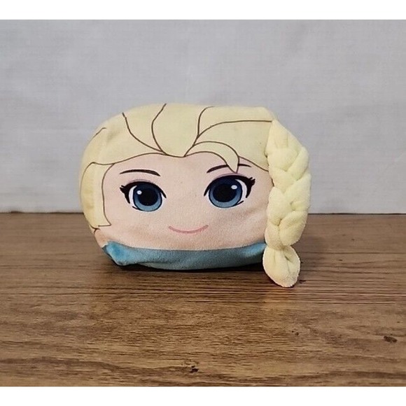 Frozen Elsa Disney 4.5" Cubd Collection Soft Plush Stuffed Cube Tush Tags - Picture 1 of 5